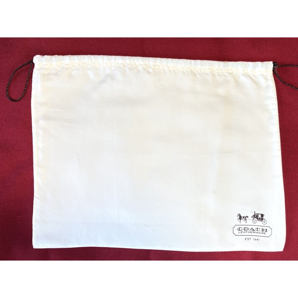 Coach Dustcover For Handbag -- Approx 20x15" -- Drawstring
